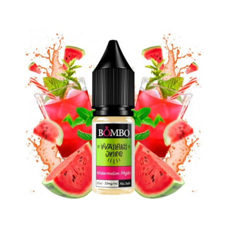 Bombo Wailani Juice Watermelon mojito NIC SALTS 10ML