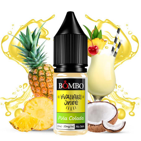 Bombo Wailani Juice Piña Colada NIC SALTS 10ml
