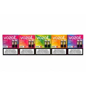 Cartuchos con líquido para Vozol 700 Caladas 20mg 2PCS